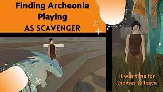 Finding Archeonia Playing as Scavenger [upl. by Ramgad]