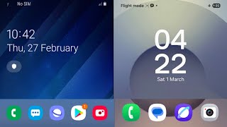 Samsung One UI 1 vs One UI 7 [upl. by Sihtam547]