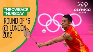 Taufik Hidayat vs Lin Dan at London 2012  Throwback Thursday [upl. by Friedberg]