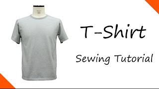 How to sew a Tshirt [upl. by Thessa597]