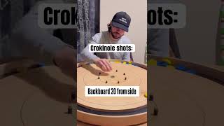 Crokinole Shots [upl. by Hakkeber]