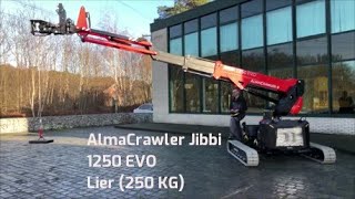 AlmaCrawler Jibbi 1250 EVO met Lier testen [upl. by Debra820]