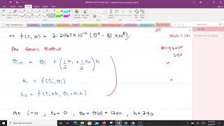 RungeKutta 2nd Order Method Numerical Differentiation [upl. by Elly]