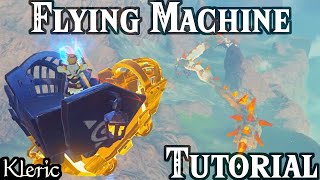 Breath of the Wild Indepth Flying Machine Tutorial [upl. by Panther690]