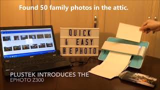 Plustek Introduces The ePhoto Z300 [upl. by Winstonn451]