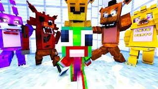 Minecraft Daycare  FNAF ANIMATRONICS TAKEOVER [upl. by Talyah]