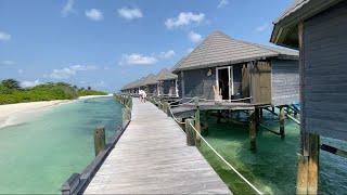 SANGU WATER VILLA  ROOM TOUR  KUREDU ISLAND  MALDIVES VLOG [upl. by Jeff]