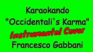 Francesco GabbaniOccidentalis karmaTestolyrics [upl. by Nove166]