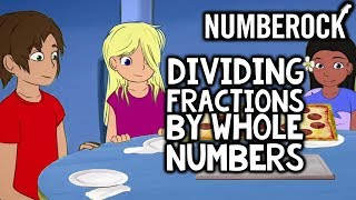 Dividing Fractions by Whole Numbers Song [upl. by Hplar885]