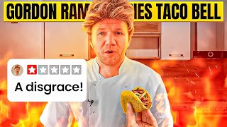 Gordon Ramsay tries TACO BELL [upl. by Norraa]