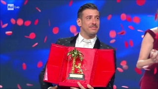 Sanremo 2017  Il vincitore è Francesco Gabbani con Occidentalis Karma [upl. by Asquith]