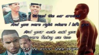 Chris Brown  I Shouldve Kissed You KaraokeInstrumental With Lyrics [upl. by Gwendolen]