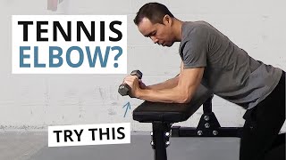 Fix Tennis Elbow in One Week  Exercises that Actually Work [upl. by Nord548]