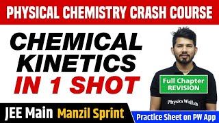 CHEMICAL KINETICS in One Shot  Full Chapter Revision  Class 12  JEE Main [upl. by Nadnal]