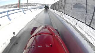 Bobsled Pilot POV Calgary [upl. by Alysoun]