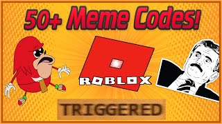 50 Roblox Meme CodesIDs 2020 [upl. by Wheeler]