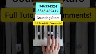 Counting Stars Song Cover and Guitar Tutorial [upl. by Natan]