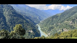 Gangtok To Lachung Road View  North Sikkim Tour  Sikkim Tour [upl. by Kawasaki]