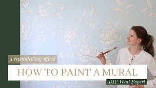 How to Paint a Mural on a Wall [upl. by Weidner]