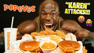 POPEYES CHICKEN  KAREN vs KALI MUSCLE [upl. by Llenart]