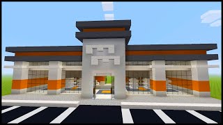 Minecraft How to Build a Mini Market  PART 1 [upl. by Torbart]