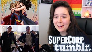 Reacting to Supercorp  Tumblr Deep Dive [upl. by Vivienne379]