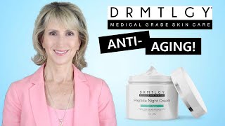 DRMTLGY Peptide Night Cream Review  ANTIAGING [upl. by Odidnac]