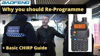 Why you should ReProgramme Baofeng radios  CHIRP Guide [upl. by Allyce]