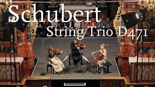 Franz Schubert String Trio D 471  Veronika Eberle Amihai Grosz Sol Gabetta [upl. by Bucella]