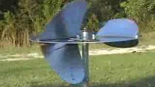 Vertical Axis Disk Wind Turbine [upl. by Methuselah]