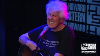 Graham Nash Performing quotOur Housequot in Howard Sterns Studio [upl. by Waylon]