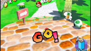 Super Mario Sunshine  Secret Shines  Bianco Hills E5 [upl. by Namyaw371]