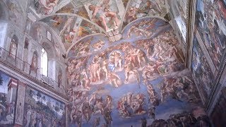 THE SISTINE CHAPELWith Surprising Michelangelo Facts [upl. by Solotsopa]