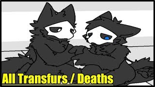 All Transfurs  Transfurmations  Deaths  Game Overs In English  Changed [upl. by Neva]