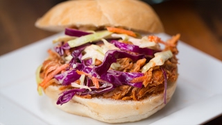 SlowCooker BBQ Pulled Chicken 4 Dishes [upl. by Gerbold]