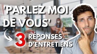 💼 Parlez Moi de Vous en Entretien  Comment Répondre  Étudiants amp Ingénieurs [upl. by Nayra]