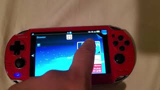 PS VITA how to reinstall Vita Shell Molecular Shell [upl. by Isnyl268]