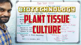 Plant Tissue Culture  Biotechnology [upl. by Way216]