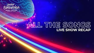 Official Recap  LIVE SHOW  Junior Eurovision Song Contest 2022 [upl. by Thar]