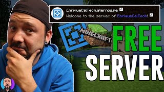 How to Host a FREE Minecraft Server 2024 [upl. by Oiretule490]