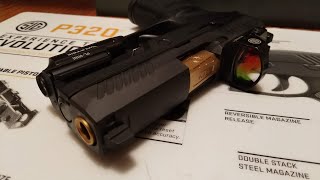 Sig P320 L2D Combat Gold Barrel [upl. by Calvin884]