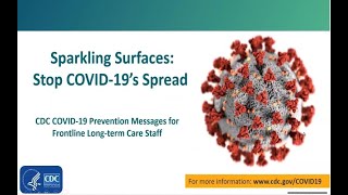 LTC Mini Webinar Sparkling Surfaces Stop COVID19’s Spread [upl. by Janenna]