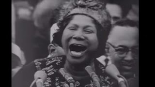 ♪ How I Got Over  Mahalia Jackson at MLKs Civil Rights Campaign Washington 1963 [upl. by Illyes]