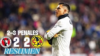 XOLOS 22 AMÉRICA PLAY IN  AMÉRICA lo gana 32 en PENALES [upl. by Laemaj]