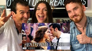 Badtameez Dil Song REACTION  Ranbir Kapoor Deepika Padukone [upl. by Holt400]