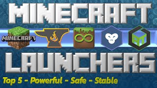 Top 5 Minecraft Launchers  Mojang Curseforge MultiMC GDLauncher and ATLauncher [upl. by Grati43]