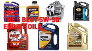 The 5 Best 5w30 Engine Oils [upl. by Nysila272]