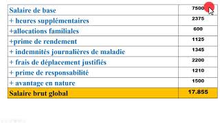 Le salaire brut imposable [upl. by Annairba]