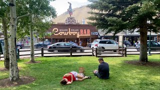 Jackson Hole Downtown Today [upl. by Metzgar]