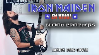 Iron Maiden  Blood Brothers SOLO COVER Janick Gers [upl. by Trevorr]